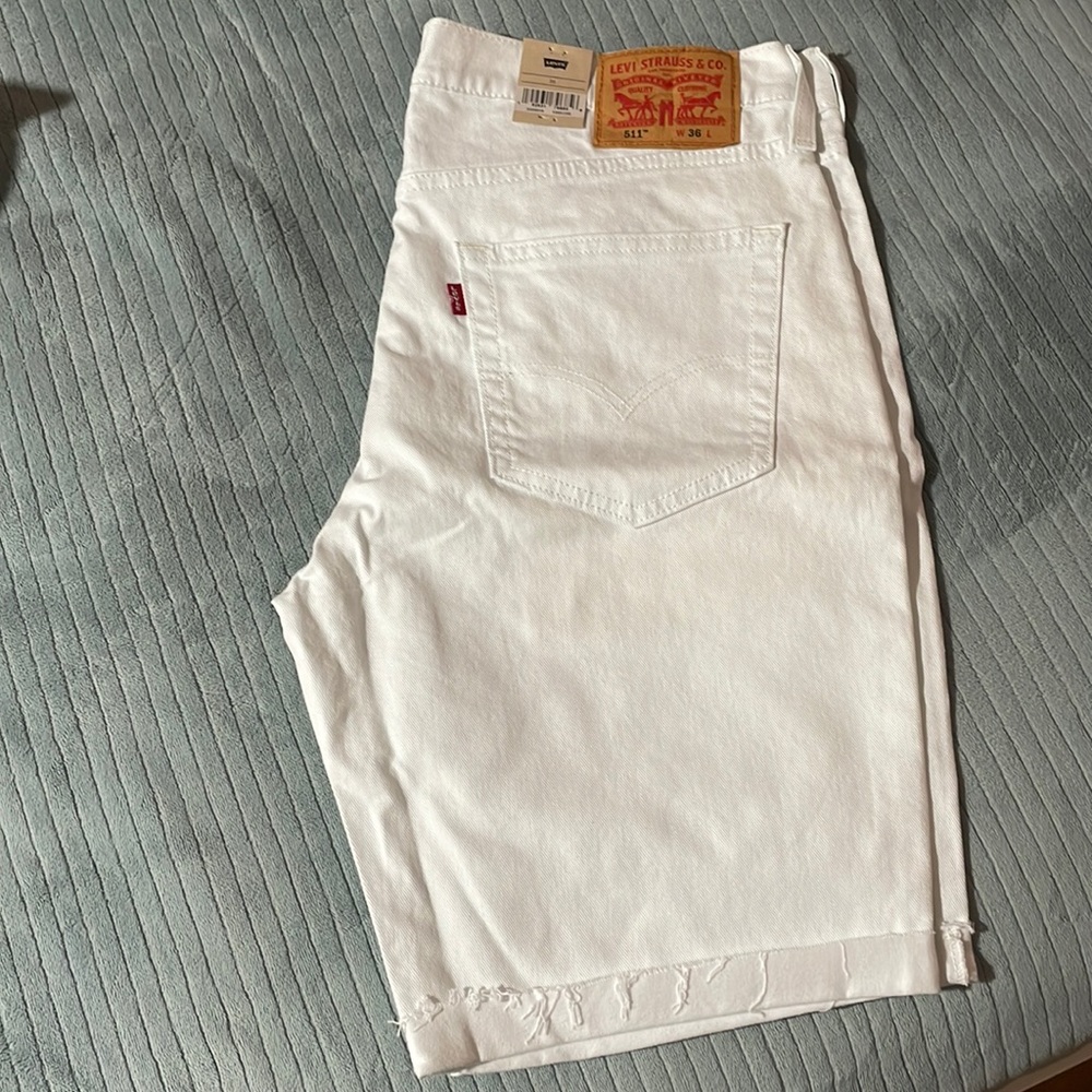LEVIS 511 slim shorts <stretch>